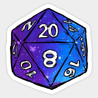 Galaxy D20 Sticker